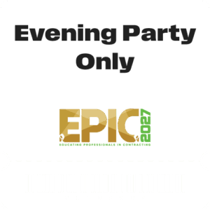 Evening Party Only - EPIC2027
