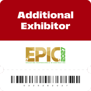 Additional Exhibitor Registration - EPIC2027